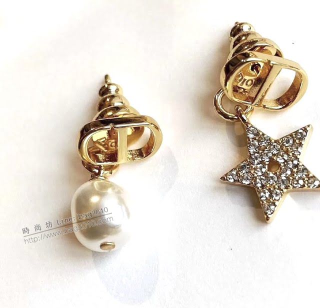 Dior飾品 迪奧經典熱銷新款Petit C D星星耳釘耳環  zgd1241